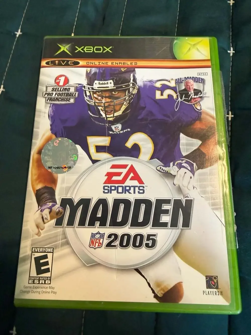 Madden NFL 2005 - EA Sports Video Game for Xbox